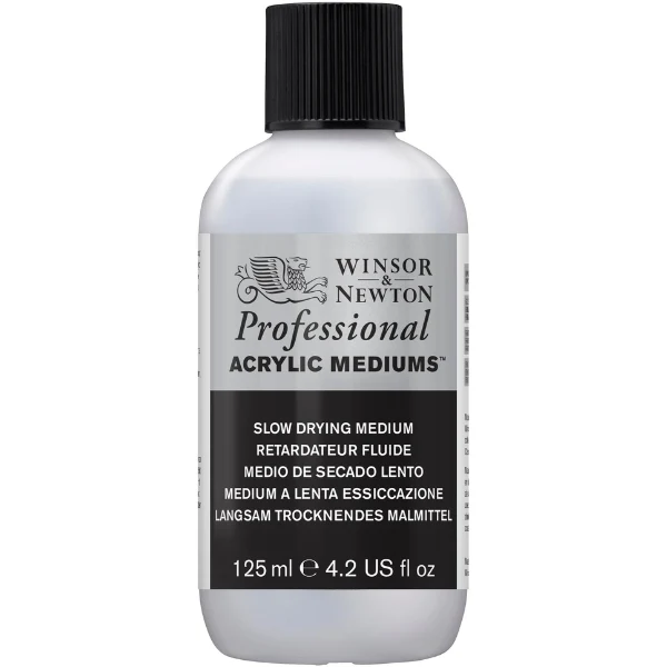 Winsor and Newton - Artists' Acrylic Slow Drying Medium - 125ml