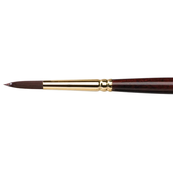 Winsor and Newton - Galeria Round Short Handle Brush - No. 6