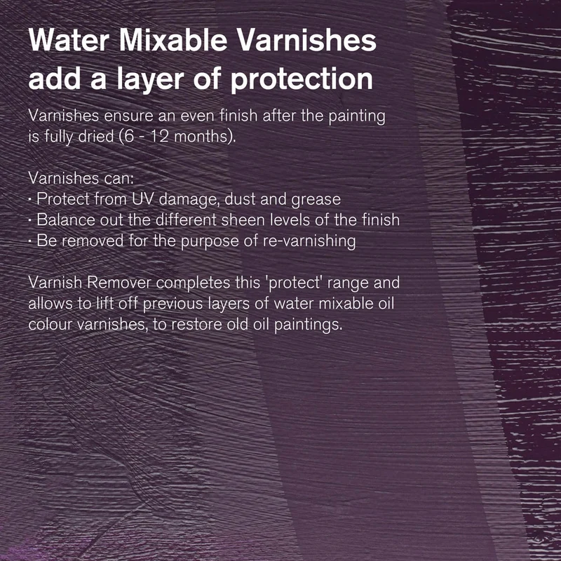 Winsor and Newton - Water Mixable Satin Varnish - 250ml