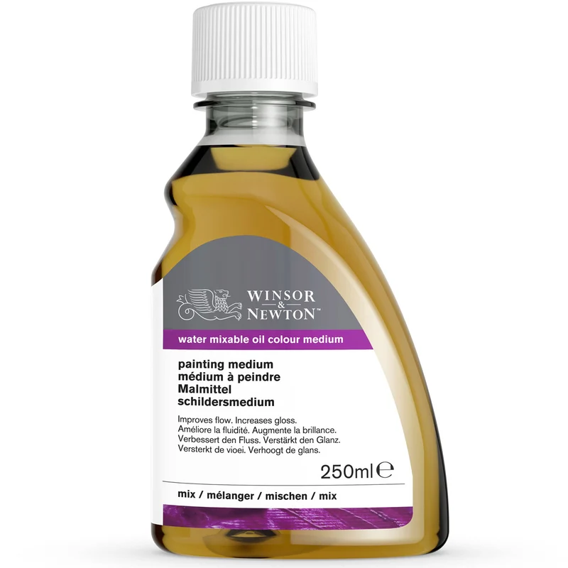 Winsor and Newton - Water Mixable Painting Medium - 250ml