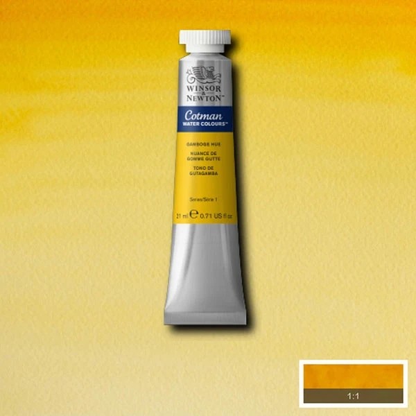 Winsor and Newton - Cotman Watercolour - 21ml - Gamboge