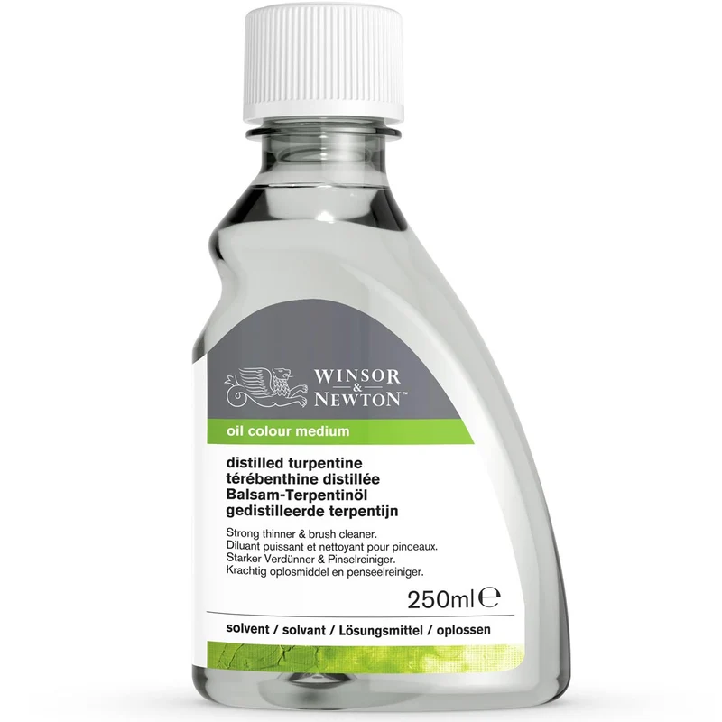 Winsor and Newton - English Distilled Turpentine - 250ml