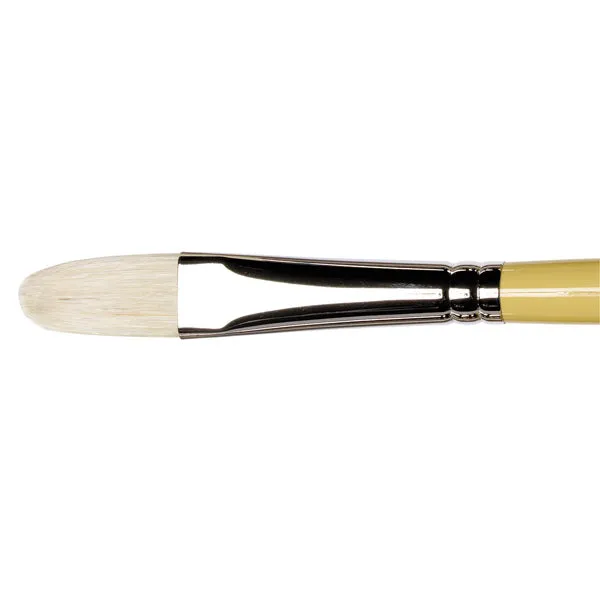 Winsor and Newton - Artists' Hog Filbert Long Handle Brush - No. 10