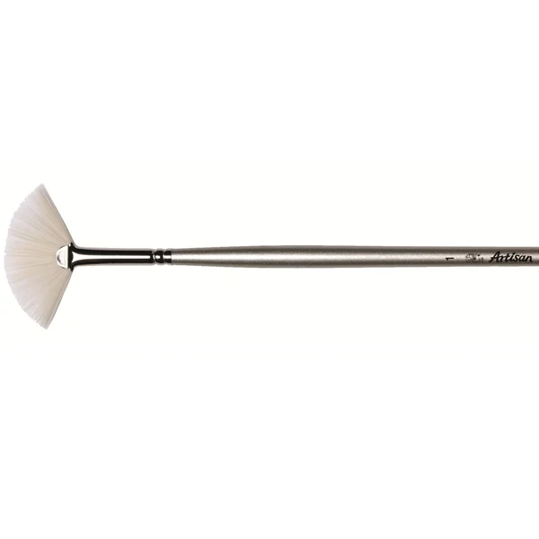 Winsor and Newton - Artisan Fan Long Handle Brush - No. 1