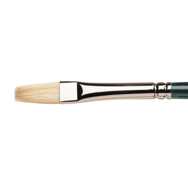 Winsor and Newton - Winton Long Flat Long Handle Brush - No. 4