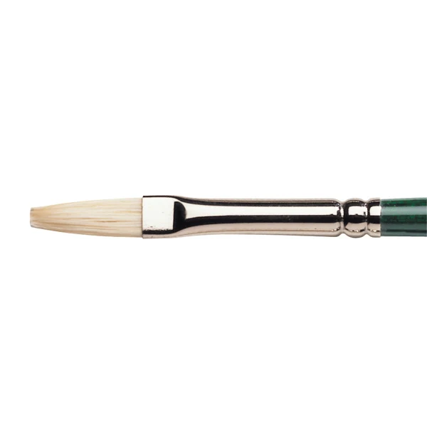 Winsor and Newton - Winton Long Flat Long Handle Brush - No. 3