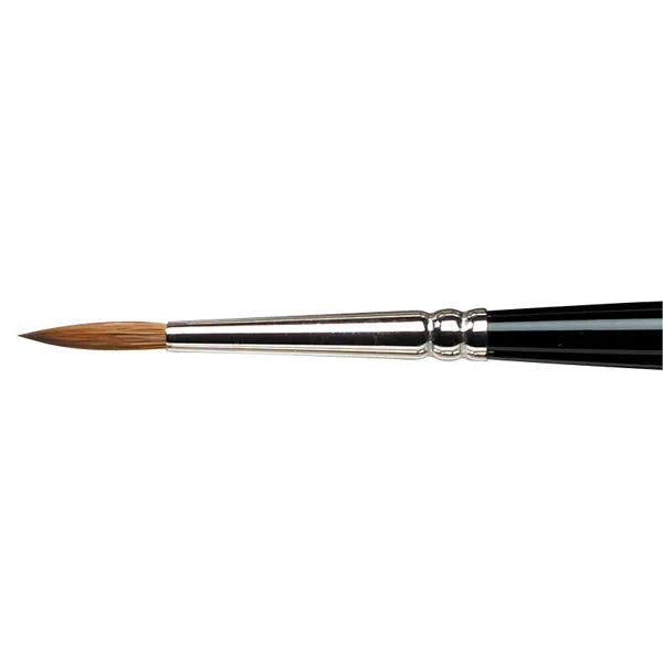 Winsor and Newton - Series 7 Kolinsky Sable - Round Short Handle Brush - No. 00