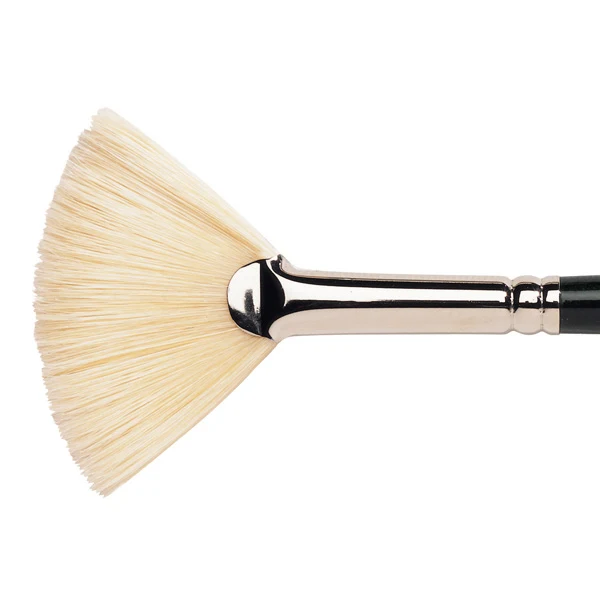 Winsor and Newton - Winton Fan Long Handle Brush - No. 1