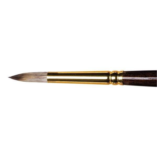 Winsor and Newton - Monarch Round Long Handle Brush - No. 6