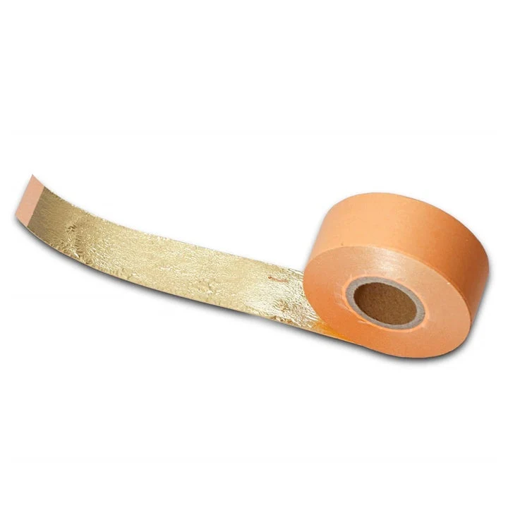 Gold Metallic Leaf Roll, 2.5 cm x 50 m