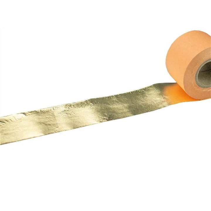 Gold Metallic Leaf Roll, 2.5 cm x 50 m