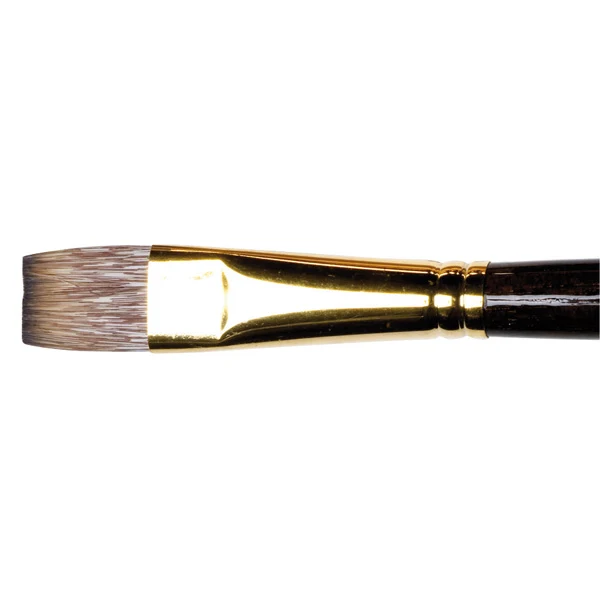 Winsor and Newton - Monarch Long Flat Long Handle Brush - No. 14