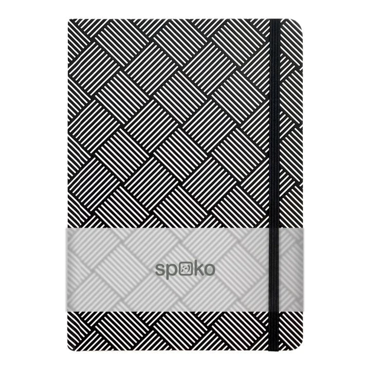 Spoko Notebook, A5, Ruled, 96 Pages - Square