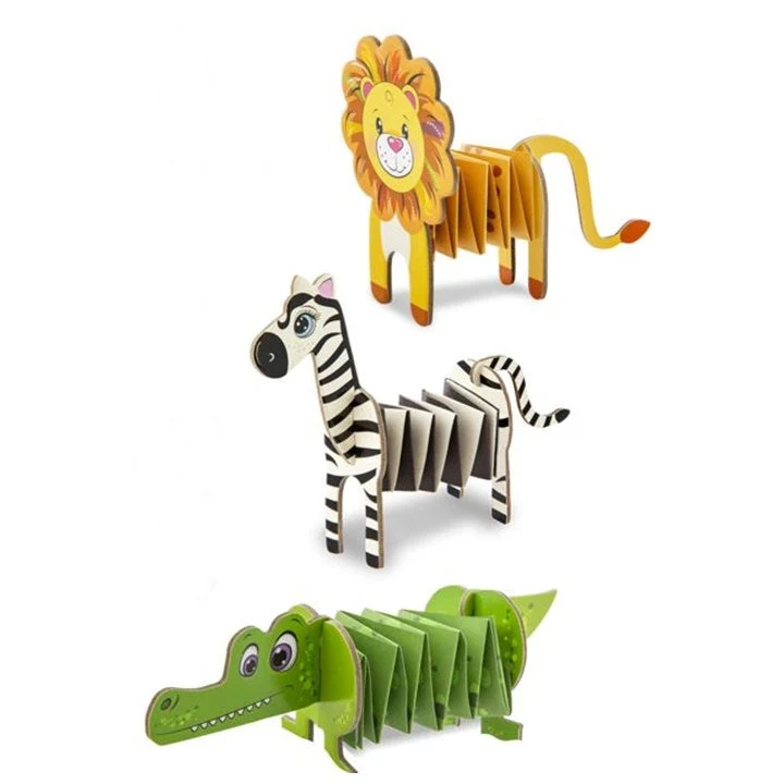 Paper Animals on the Savanna DIY Set