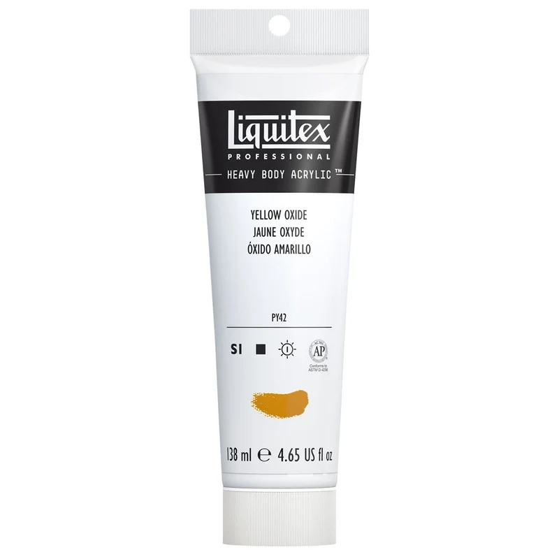Liquitex - Heavy Body Acrylic Colour - 138ml Yellow Oxide