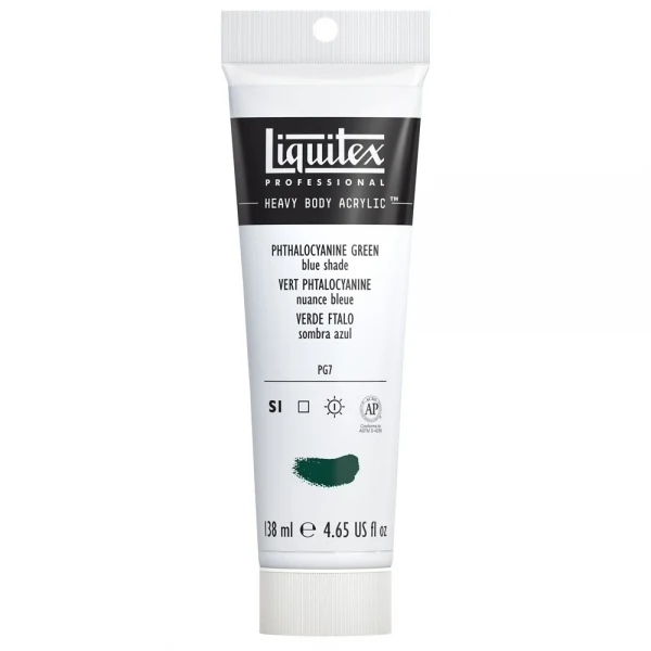 Liquitex - Heavy Body Acrylic Colour - 138ml Phthalo Green Blue Shade