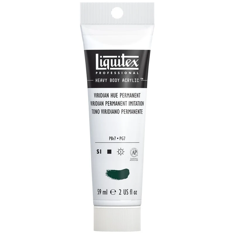 Liquitex - Heavy Body Acrylic Colour - 59ml Viridian Hue
