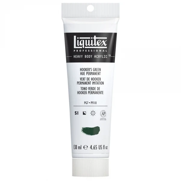 Liquitex - Heavy Body Acrylic Colour - 138ml Hooker's Green