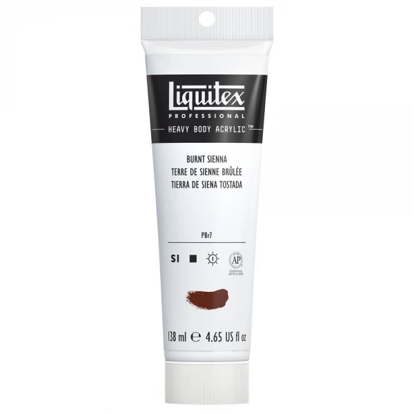 Liquitex - Heavy Body Acrylic Colour - 138ml Burnt Sienna