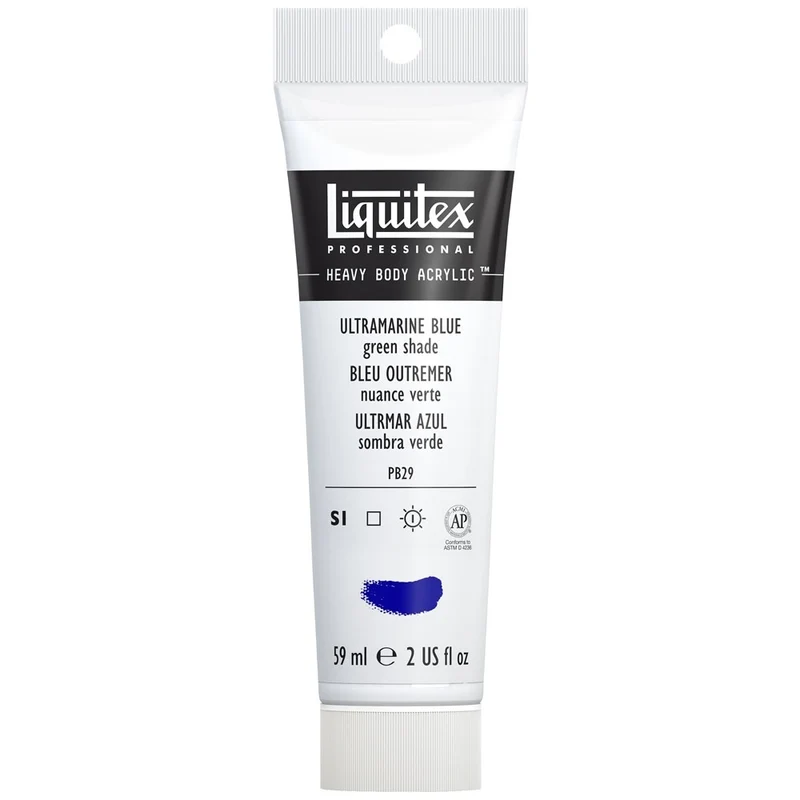 Liquitex - Heavy Body Acrylic Colour - 59ml Ultramarine Blue Green Shade