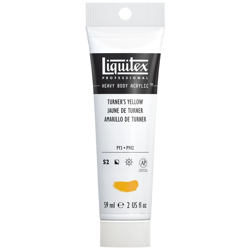 Liquitex - Heavy Body Acrylic Colour - 59ml Turner's Yellow