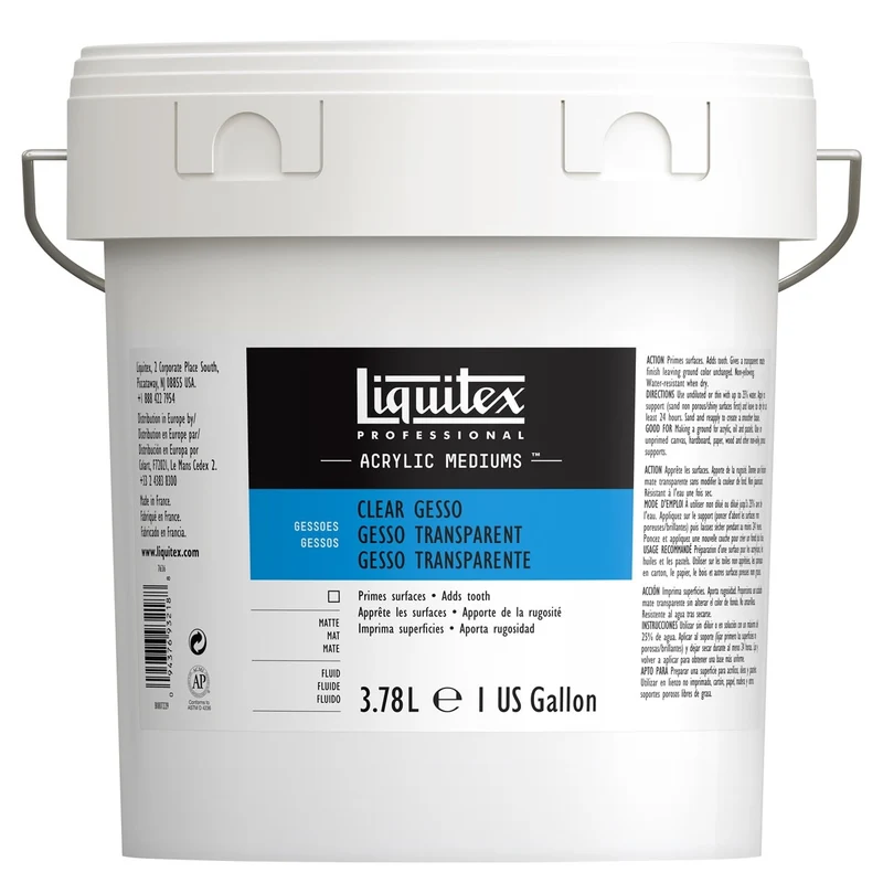 Liquitex - Clear Gesso 3.78 Litre