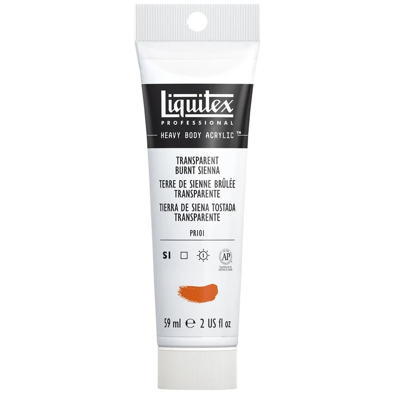 Liquitex - Heavy Body Acrylic Colour - 59ml Transparent Burnt Sienna