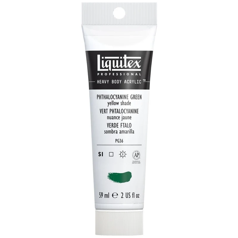 Liquitex - Heavy Body Acrylic Colour - 59ml Phthalo Green Yellow Shade