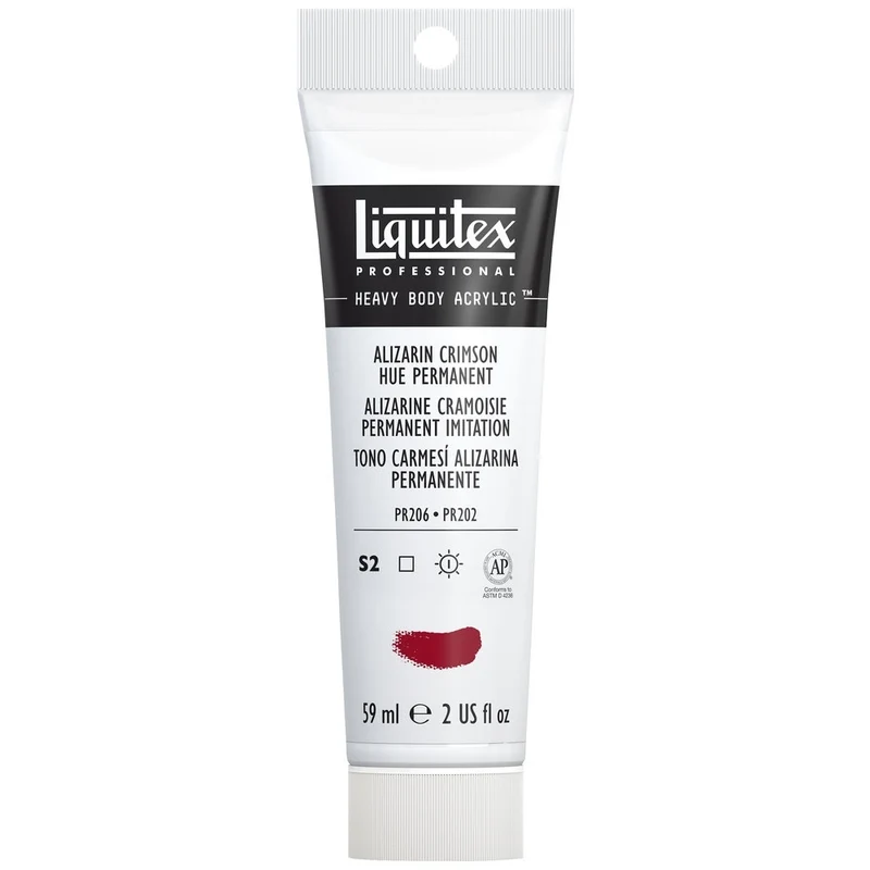 Liquitex - Heavy Body Acrylic Colour - 59ml Permanent Alizarin Crimson