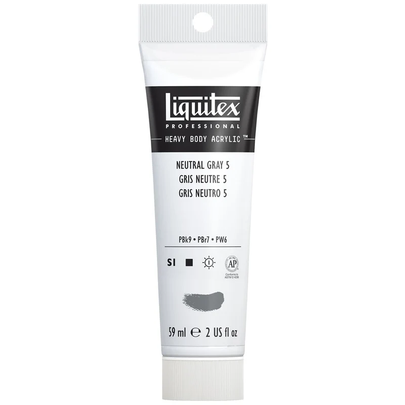 Liquitex - Heavy Body Acrylic Colour - 59ml Neutral Grey 5
