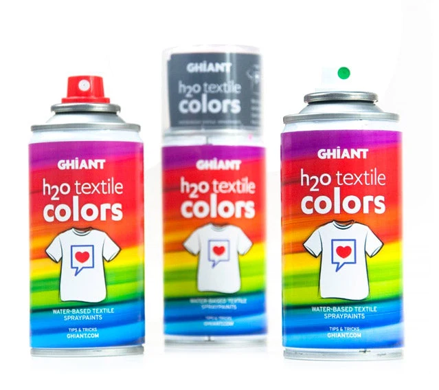 Ghiant H2O Fabric Paint Spray 150 ml