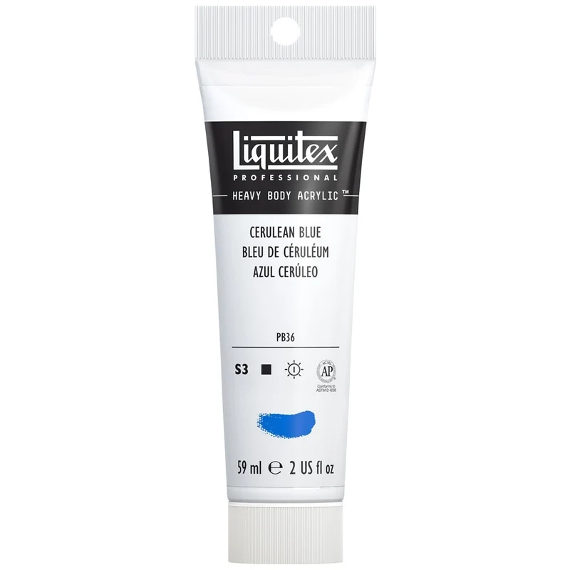 Liquitex - Heavy Body Acrylic Colour - 59ml Cerulean Blue