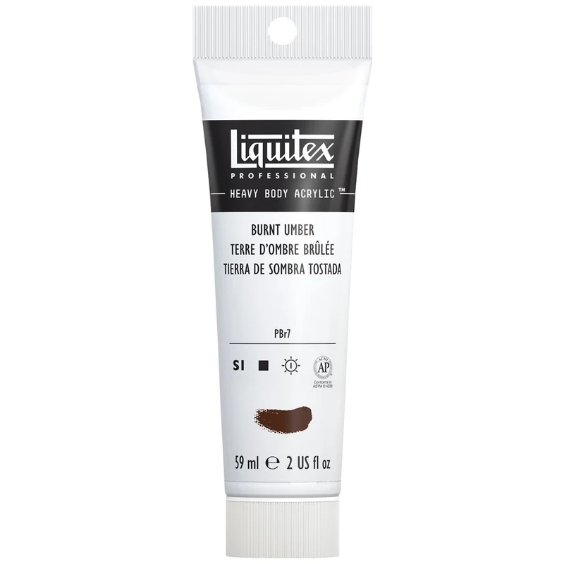 Liquitex - Heavy Body Acrylic Colour - 59ml Burnt Umber