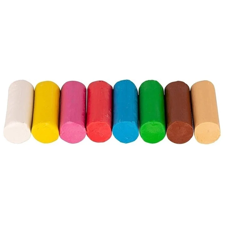 KOH-I-NOOR Plasticine in a Plastic Bucket | 8 Colors, 700 g