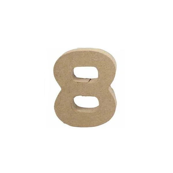 Create Craft - Number - Small - 10cm - 8 - 1piece