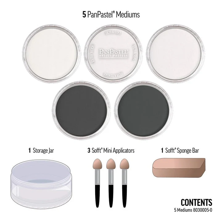 Golden PanPastel Pastel Medium Set of 5