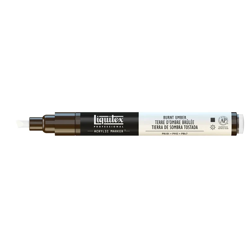 Liquitex - Marker - 2-4mm - Burnt Umber