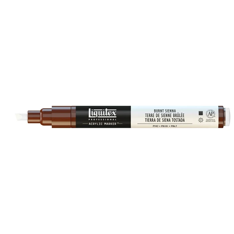 Liquitex - Marker - 2-4mm - Burnt Sienna