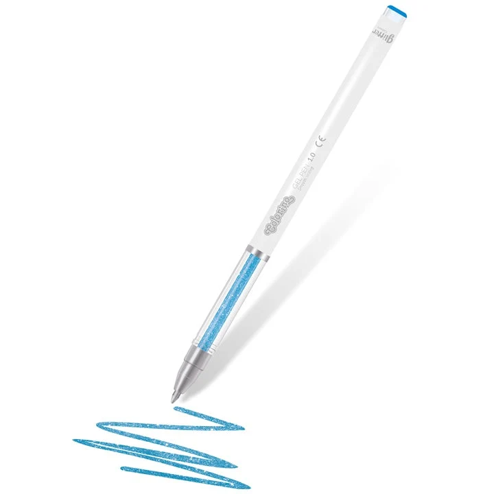 Colorino Glitter Gel Pens, Set of 10