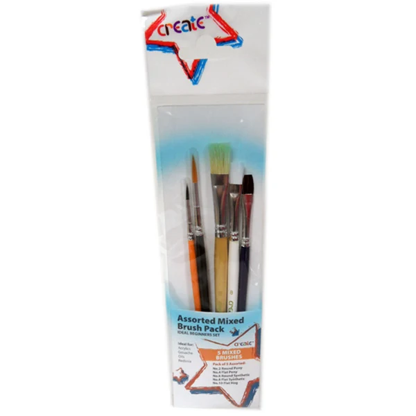 Create - 5 Mixed Brush Set