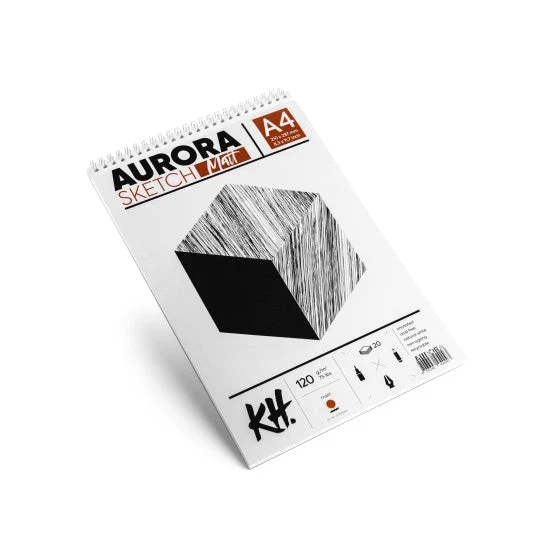 AURORA Matt Sketch Pad [120 g] – 20 Sheets