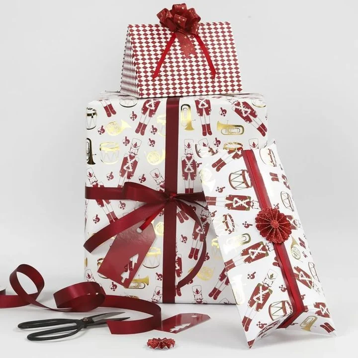 Christmas Paper Box Set of 3, Large