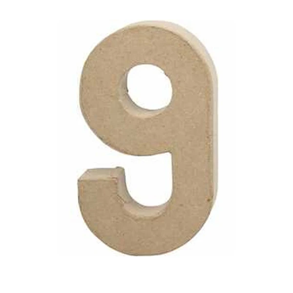 Create Craft - Number - Large - 20.5 cm - 9 - 1piece