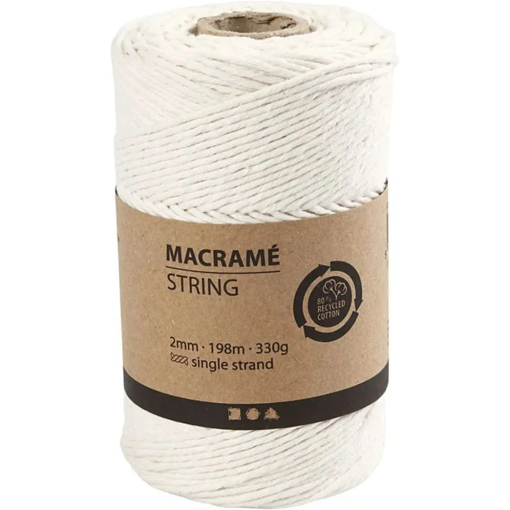 Macrame Cord 2 mm x 198 m