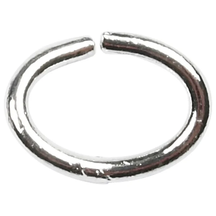Oval Jump Rings 1 mm
