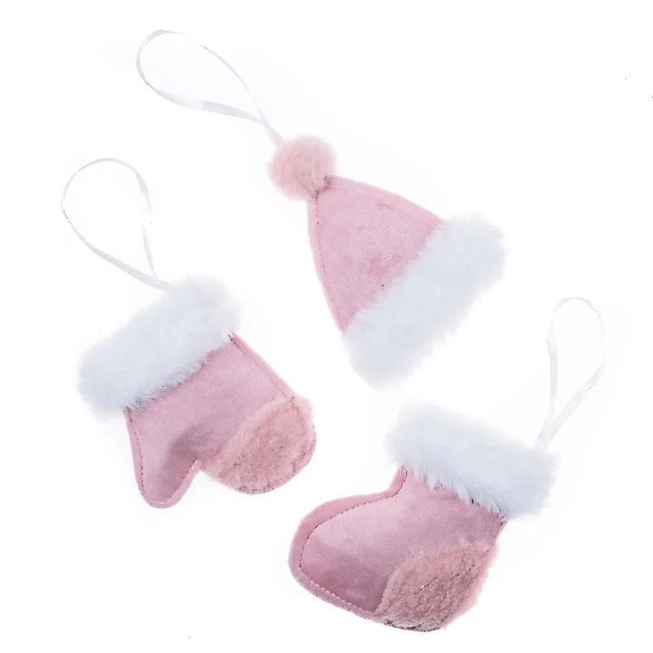 Christmas Hanging Decoration with Fur