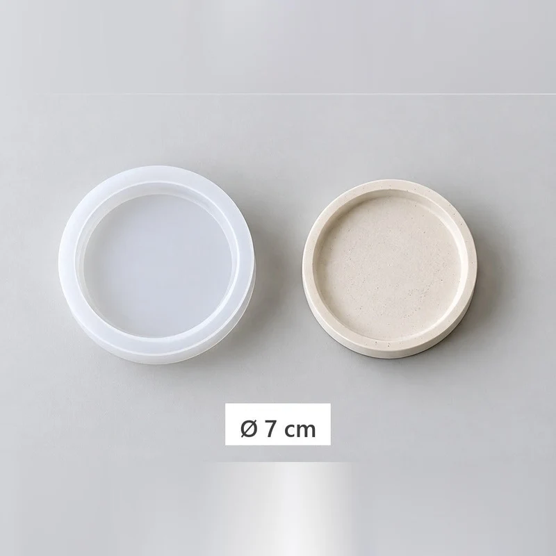 Flexible Silicone Mold for Casting Trays and Coasters