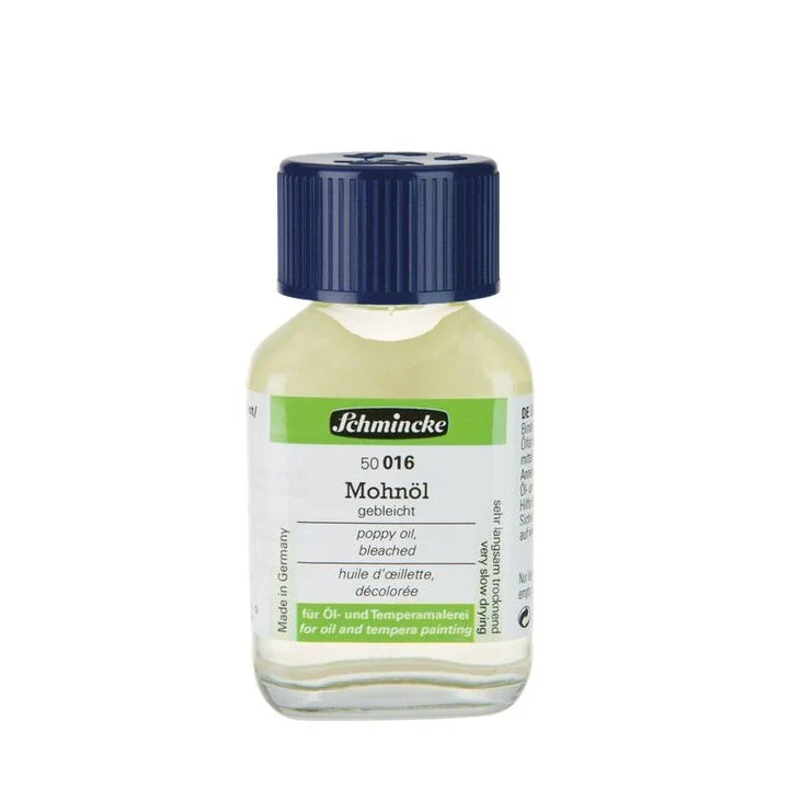 Schmincke Poppy Oil for Oil Paints and Tempera Paint