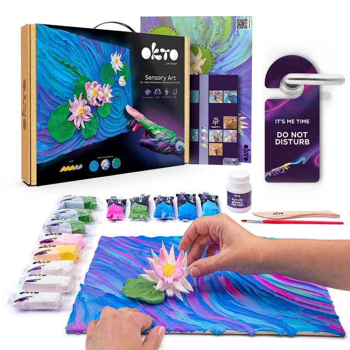 OKTO 3D Creative Set “Water Lilies” 30 x 40 cm