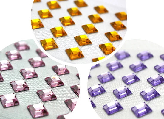 Self-Adhesive Crystals - Squares
